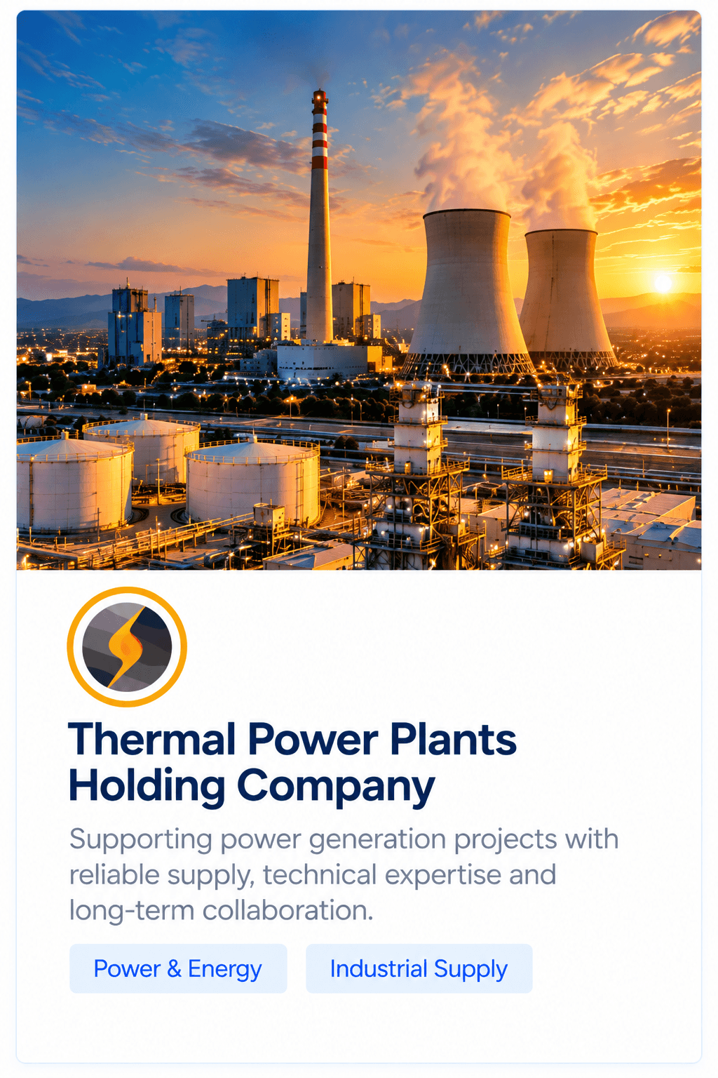 Thermal Power Plants Holding Company