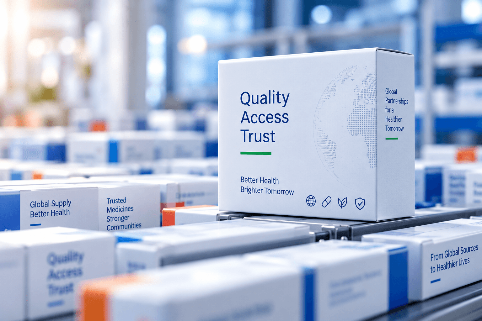 Pharmaceutical supply chain and trusted medicine access